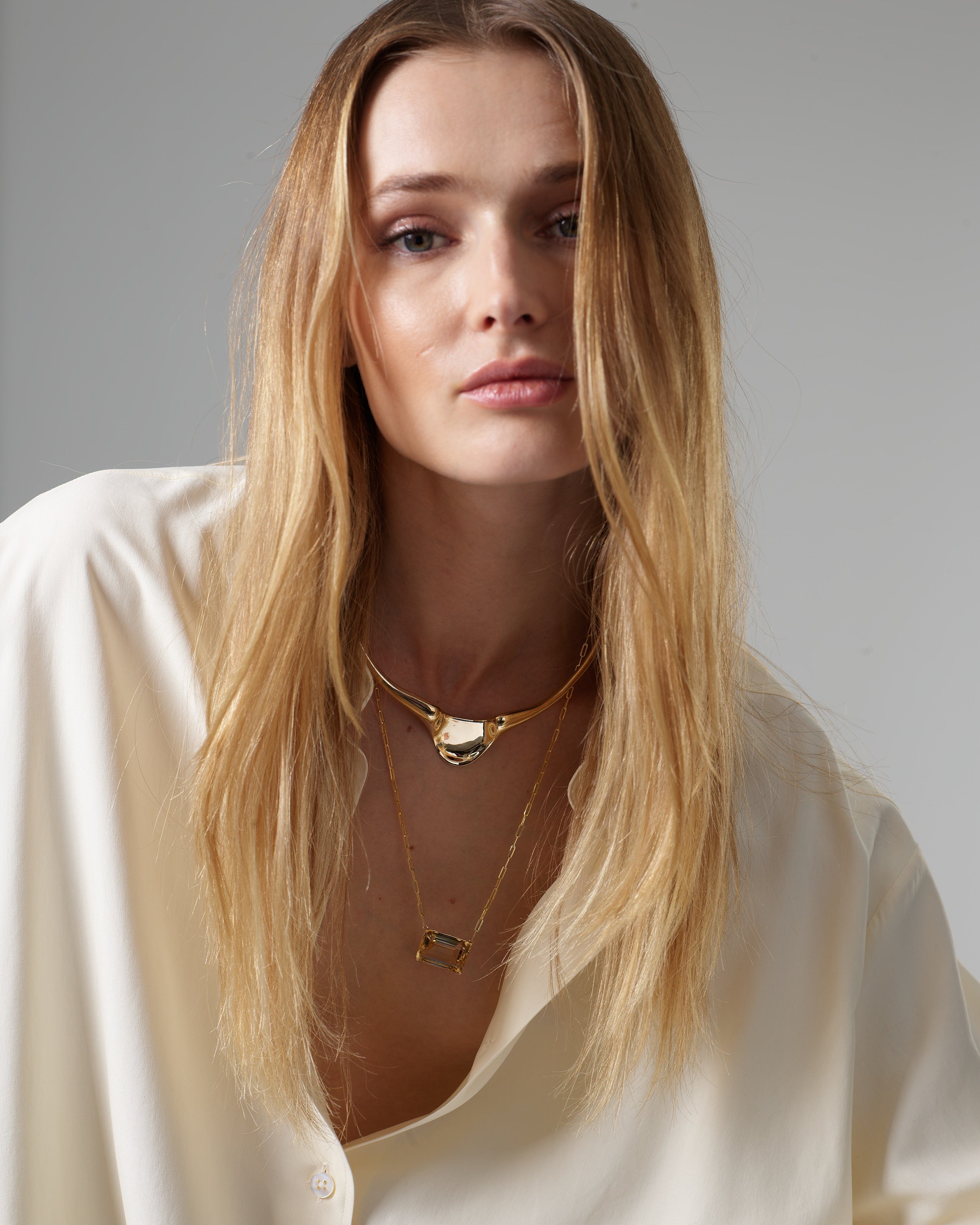 18K Gold Choker | Claire Florence