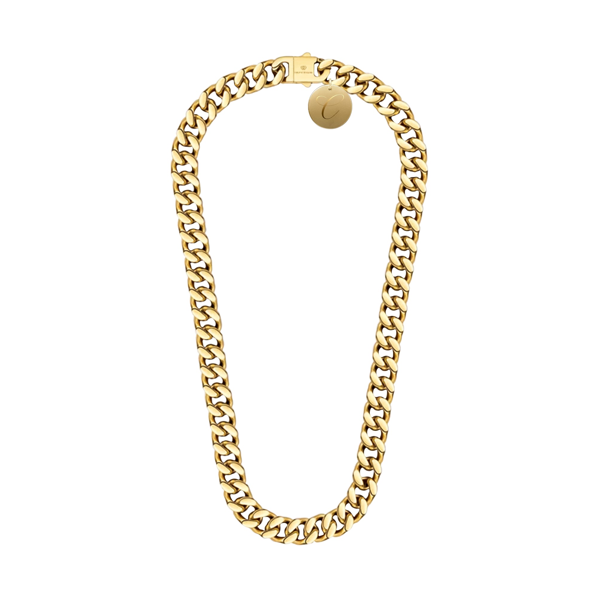 14k Gold Cuban 14" Choker