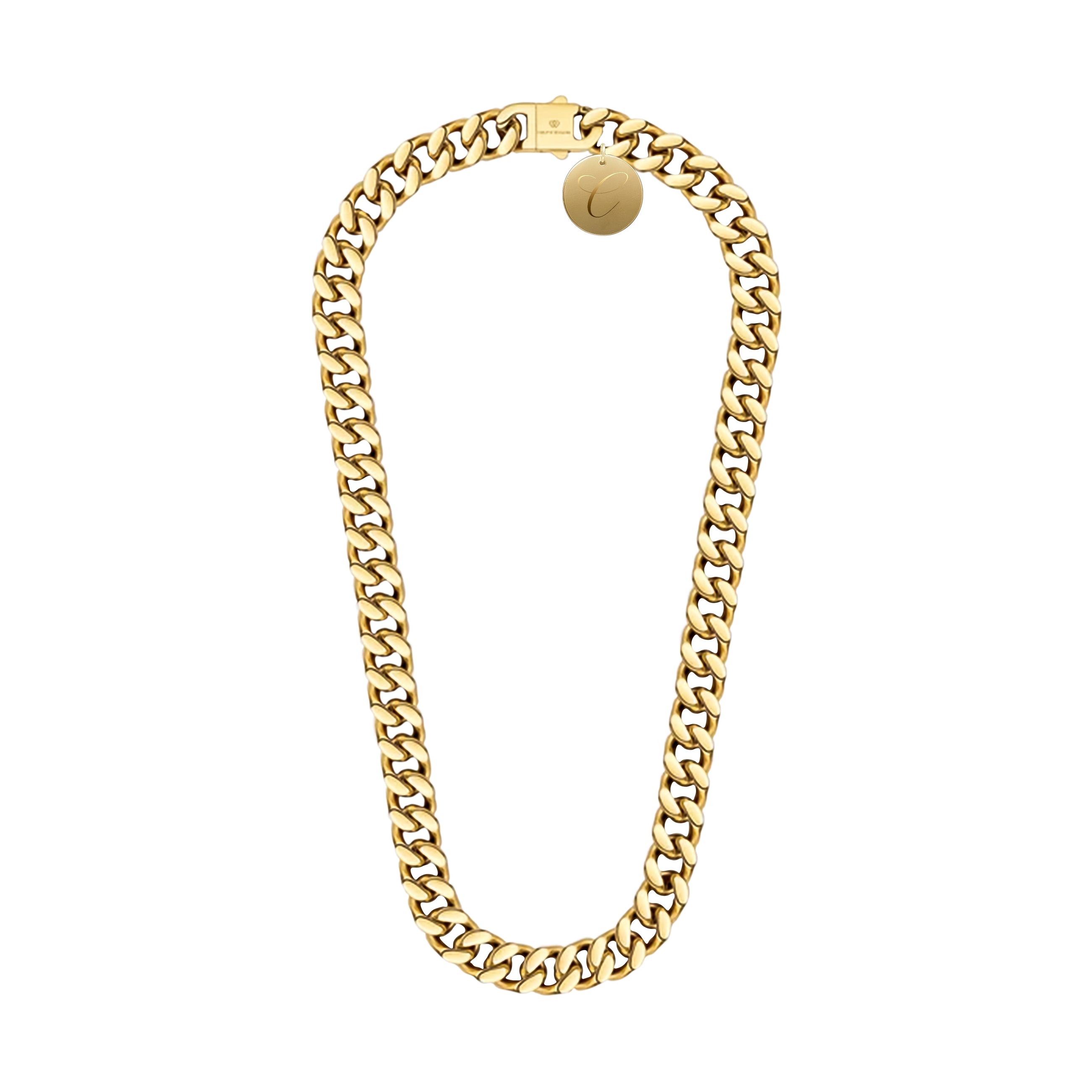 14k Gold Cuban 14" Choker