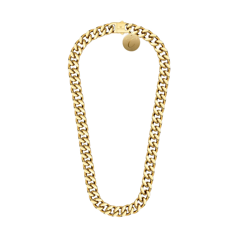 14k Gold Cuban 14" Choker